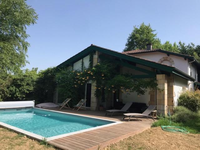 Belle Villa Basque Avec Piscine Et Jardin De 3000M2 Saint-Jean-de-Luz Bagian luar foto